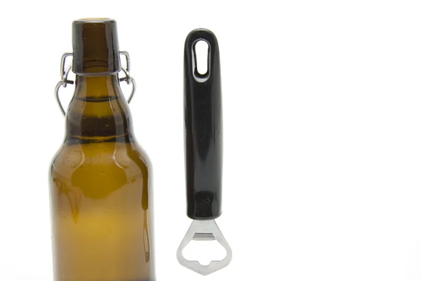 stock image Capsule siphon with bottle
