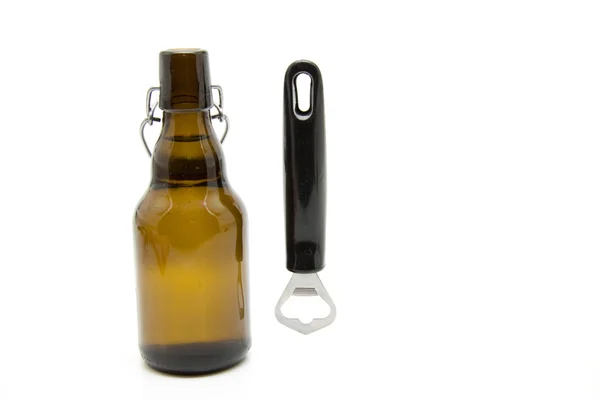 Capsule siphon with bottle — Stock Photo, Image