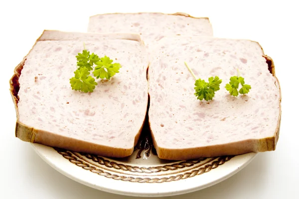 Liver cheese — Stock Photo, Image