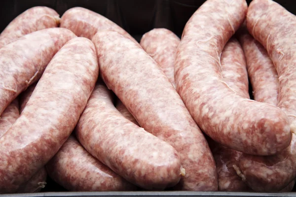 stock image Fried sausage raw in the packaging