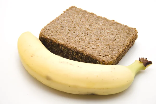 Pan de centeno con plátano —  Fotos de Stock