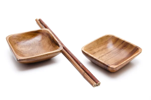 Wooden bowl — Stock Photo, Image