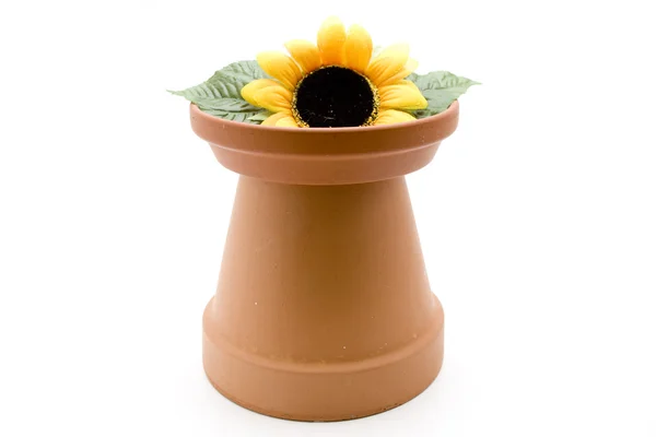 Tone pot with coaster — Stock Photo, Image