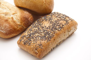 taze pişmiş ekmek rulo