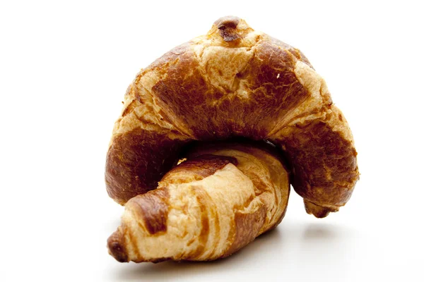 Croissant de centeio para o café da manhã — Fotografia de Stock