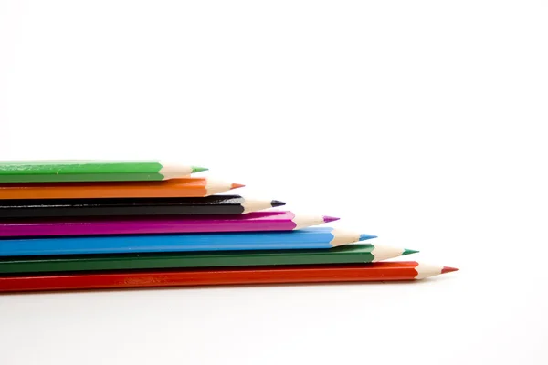 stock image Coloured pencils