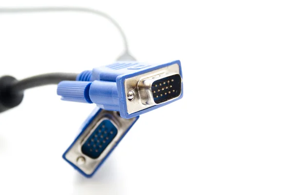 Signálový kabel monitoru — Stock fotografie