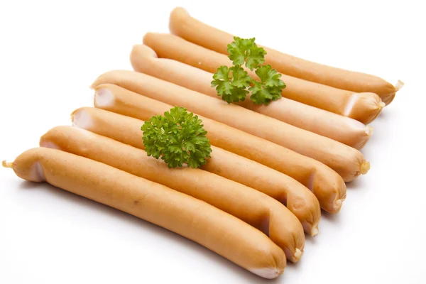 Fresh sausages — Stock Photo, Image