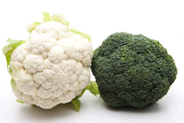 Coliflor y brócoli —  Fotos de Stock
