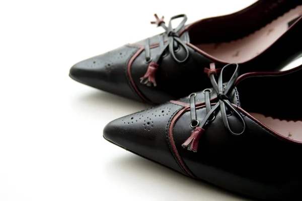 Kadın Ayakkabı siyah — Stok fotoğraf
