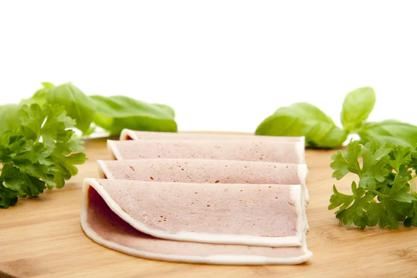 Cold cuts plate — Stock Photo, Image