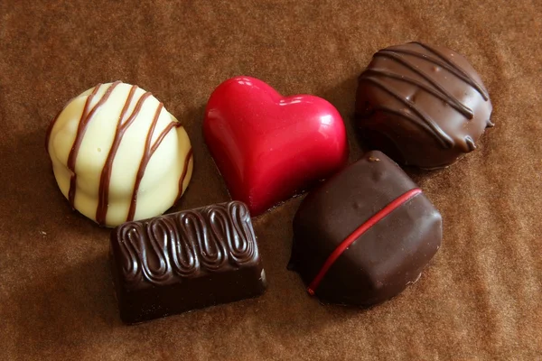 Chocolates de fieve — Fotografia de Stock