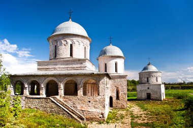 iki kilise Ivangorod içinde görünüm