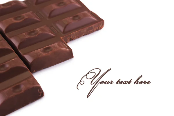 Pyszne batony czekoladowe — Zdjęcie stockowe