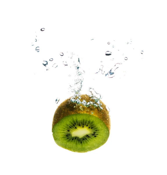 stock image Kiwi in the water with bubbles