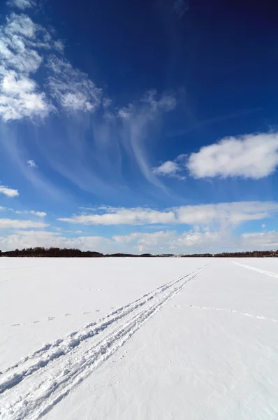 stock image Ski track