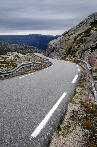 Road, Noruega — Fotografia de Stock