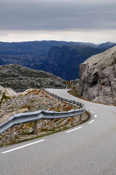 Road, Noruega — Fotografia de Stock