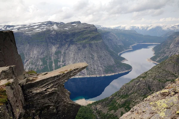 Язик троля в Норвегії — стокове фото