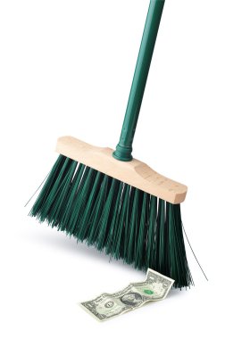 Dollar sweeper clipart