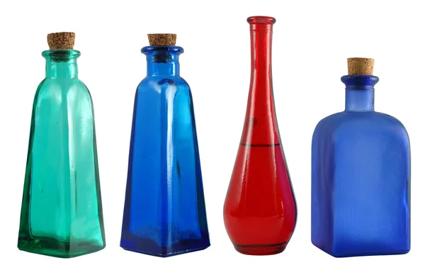 stock image Color bottles