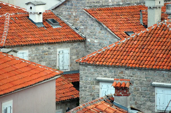 stock image Tile roofs