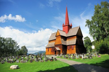 Stavkirke, Norway clipart