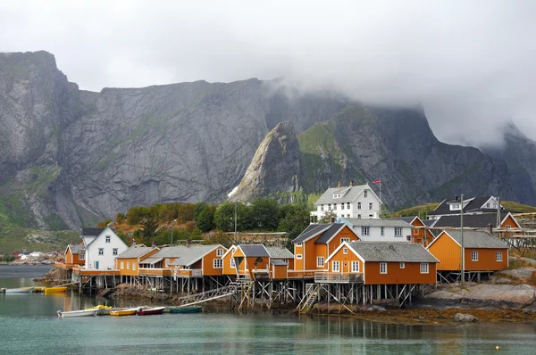 Прибуття в Норвегії — стокове фото