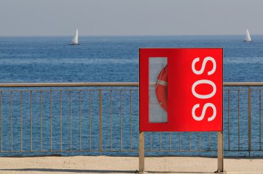 Sos sign clipart