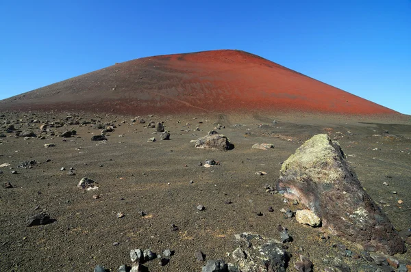 Red volcano — Stock Photo, Image