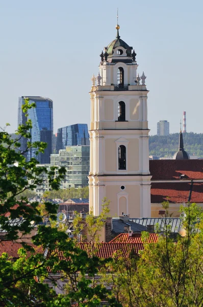 Skyline of Vilnius — Stock Photo, Image