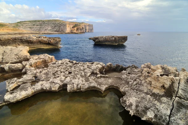 Costa de la isla Gozo — Foto de Stock