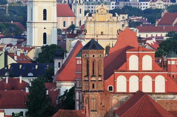Vilnius, nyári-templom — Stock Fotó
