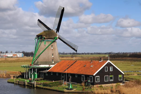 Molino de viento, Amsterdam — Foto de Stock