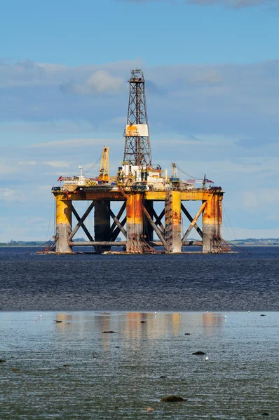 Offshore-Ölplattform — Stockfoto