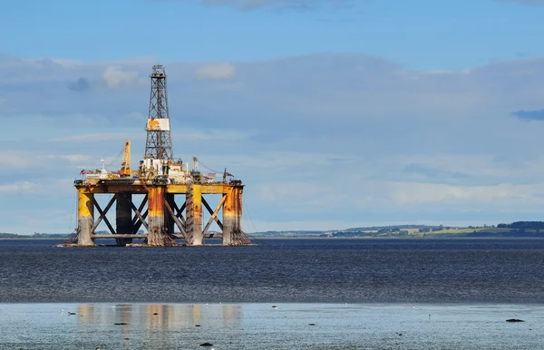 Platforma podmorskie złoża ropy naftowej — Zdjęcie stockowe