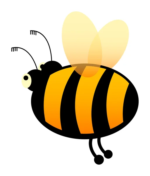 Cartoon Bee — Stock Vector