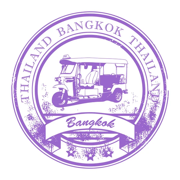 Timbro di Bangkok — Vettoriale Stock