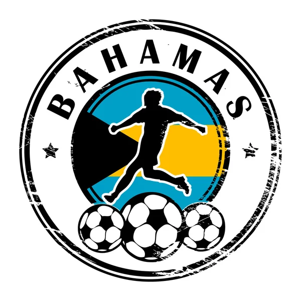Bahamas fotboll — Stock vektor
