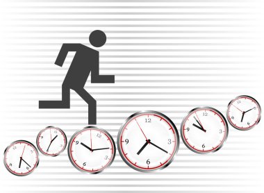 Time abstract clipart