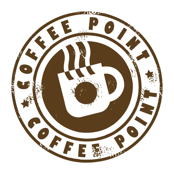 Pieczęć kawy — Wektor stockowy