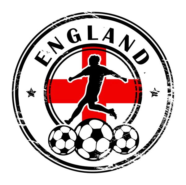 Inglaterra fútbol — Archivo Imágenes Vectoriales