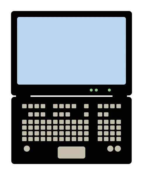 Laptopcomputer — Stockvector