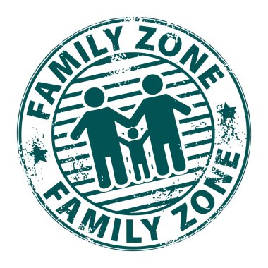 Stamp Family Zone clipart