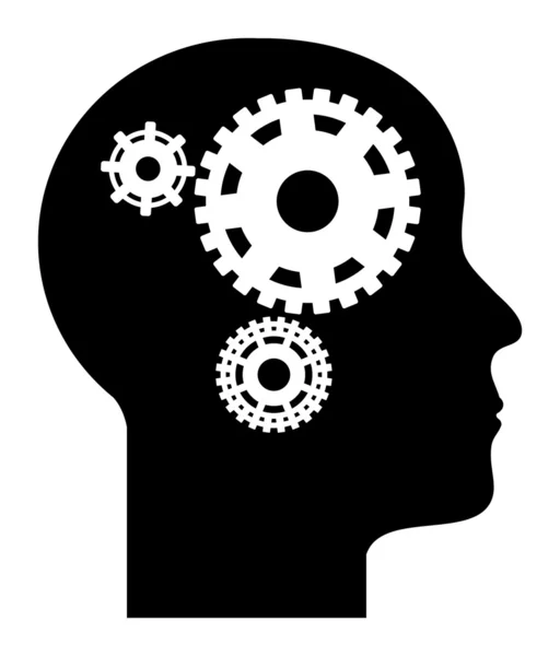 Ludzki umysł — Wektor stockowy