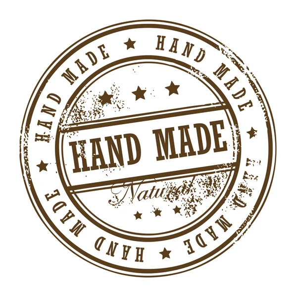 Stamp Hand Made — Stock Vector