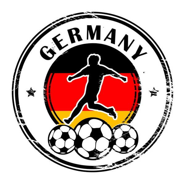 Alemania fútbol — Archivo Imágenes Vectoriales