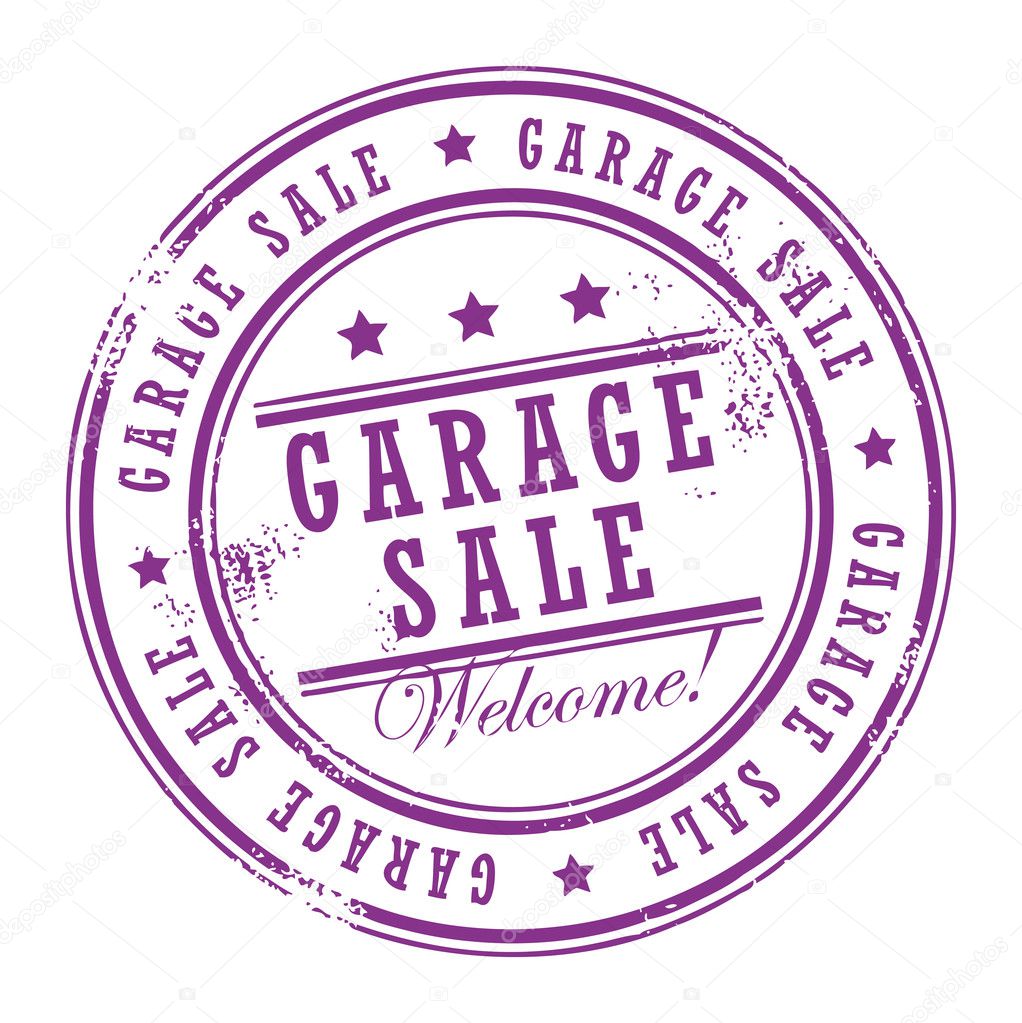 Stamp Garage sale