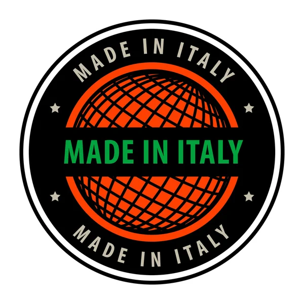 Made in italy — Stock Vector