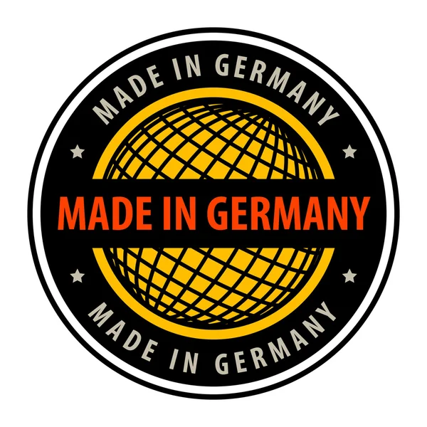 Fabriqué en Allemagne — Image vectorielle